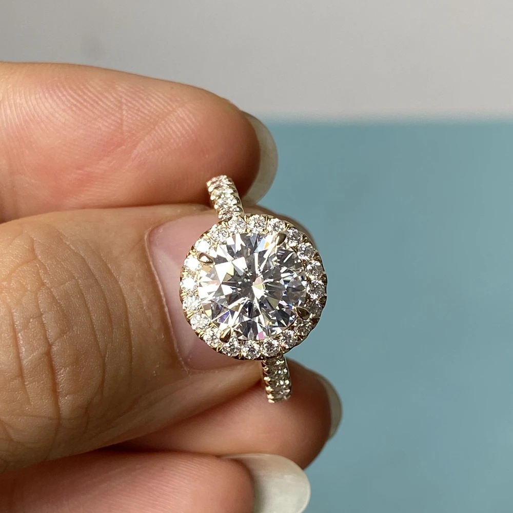 Custom size moissanite reall gold ring 10K 14K 18K Gold moissaniteWedding Engagement diamond Ring
Custom size moissanite reall gold ring 10K 14K 18K Gold moissaniteWedding Engagement diamond Ring