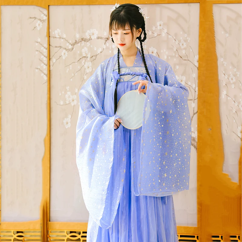 Traditional Chinese Clothing Dance Performance Costumes Embroidery Hanfu Women Fairy Dress Ladies Festival Rave Outfit YB1073
Traditional Chinese Clothing Dance Performance Costumes Embroidery Hanfu Women Fairy Dress Ladies Festival Rave Outfit YB1073