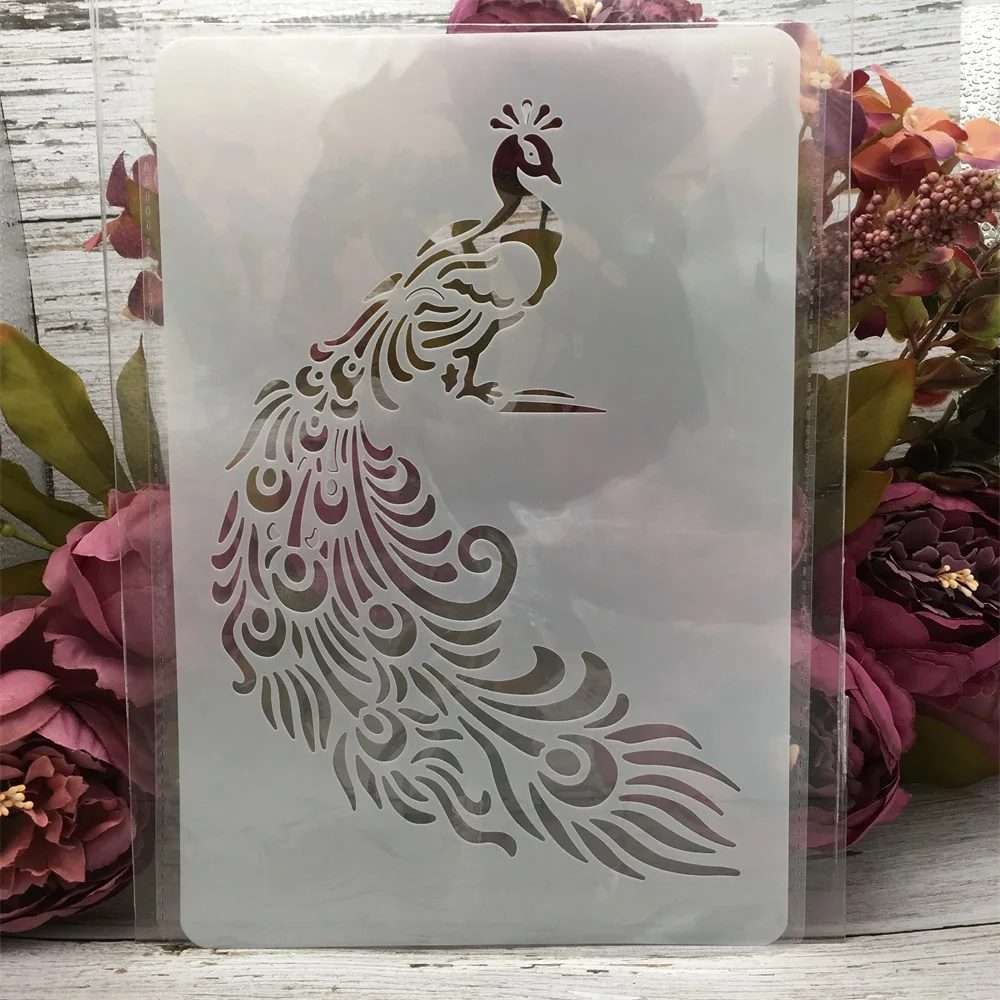 1 шт. 26*17 см длинные перья павлина DIY слойные трафареты настенная живопись искусственная кожа декоративный шаблон
1 шт. 26*17 см длинные перья павлина DIY слойные трафареты настенная живопись искусственная кожа декоративный шаблон