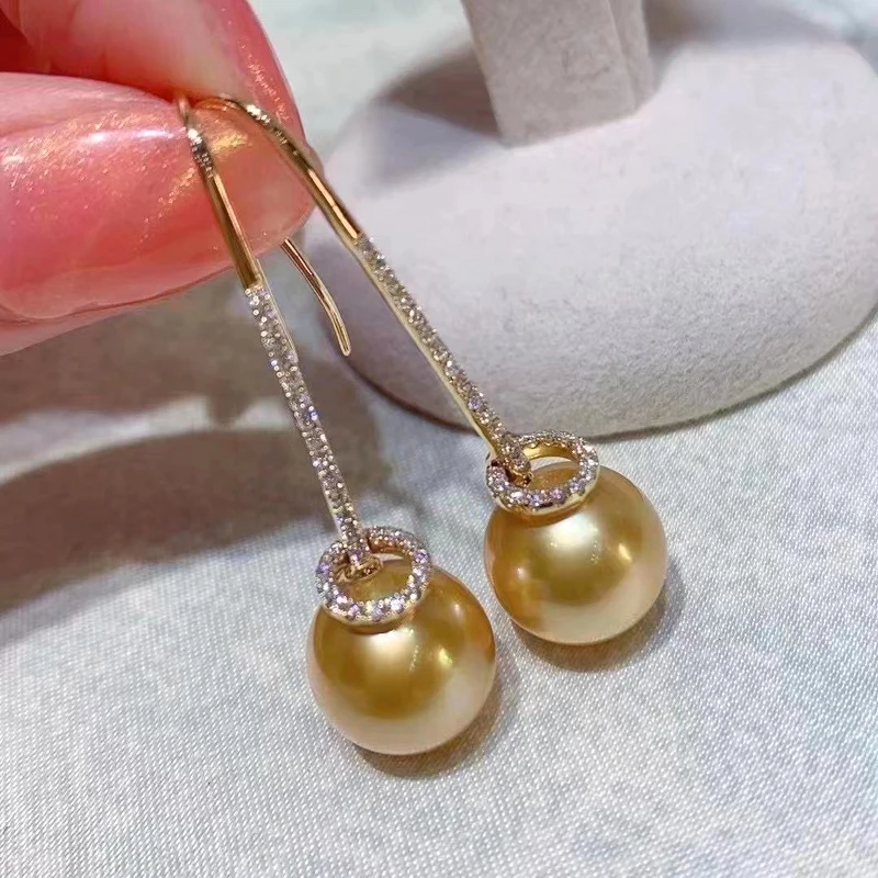 Luxury Design Drop Earrings Findings For 9-12mm Pearl Beads Jewelry Making Components
Luxury Design Drop Earrings Findings For 9-12mm Pearl Beads Jewelry Making Components
