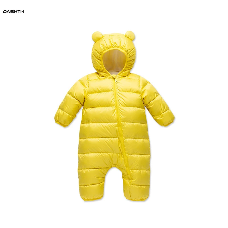 OASHTH Children's clothing winter new baby down jacket one-piece out clothes newborn warm white duck down romper
OASHTH Children's clothing winter new baby down jacket one-piece out clothes newborn warm white duck down romper