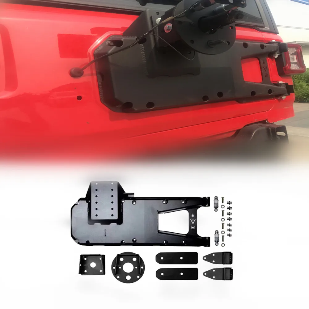 Spare Tire Carrier Tailgate Bracket Hinge Reinforcement Kits Oversized For Jeep JL Wrangler 2018+
Spare Tire Carrier Tailgate Bracket Hinge Reinforcement Kits Oversized For Jeep JL Wrangler 2018+