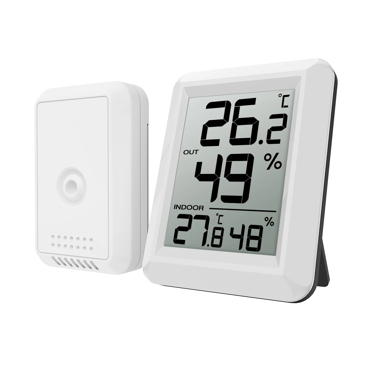 ORIA Digital Thermometer LCD Indoor Outdoor Thermometer Temperature Wireless Temperature Sensor Thermometer for Home Office Room
ORIA Digital Thermometer LCD Indoor Outdoor Thermometer Temperature Wireless Temperature Sensor Thermometer for Home Office Room