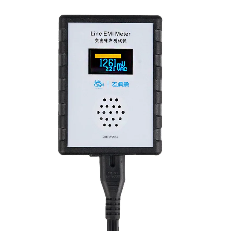 LHY ADUIO OLED Display Mains Noise Tester EMI Measuring Instrument Broadband AC Power Supply Ripple Analyzer line EMI meter
LHY ADUIO OLED Display Mains Noise Tester EMI Measuring Instrument Broadband AC Power Supply Ripple Analyzer line EMI meter