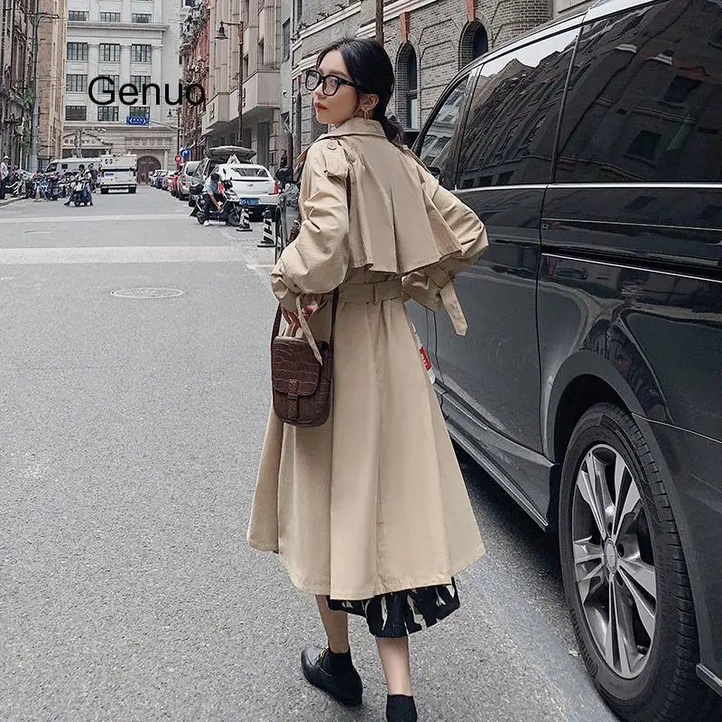 Thin Windbreaker Mid-length Double-breasted Solid Color Trench Coat Women Korean Version Adjusted Wide-waisted Trench Jacket
Thin Windbreaker Mid-length Double-breasted Solid Color Trench Coat Women Korean Version Adjusted Wide-waisted Trench Jacket
