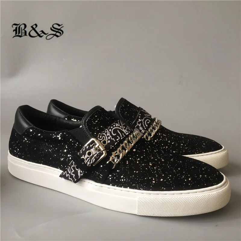 Black& Street Personalized Noble Customized bandana with chain leisure leather casual loafer shoes
Black& Street Personalized Noble Customized bandana with chain leisure leather casual loafer shoes
