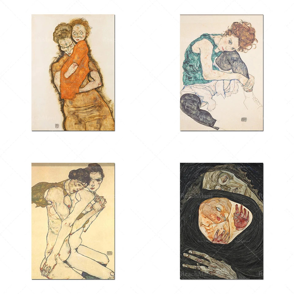 Egon Schiele--Classic painting photo poster printing art gift wall home decoration
Egon Schiele--Classic painting photo poster printing art gift wall home decoration