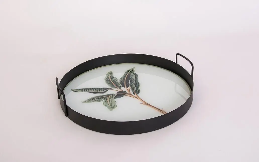DOLBOVI Decorev Mars tray Metal Diameter 25 Leaf Decorated tray поднос plateau de service
DOLBOVI Decorev Mars tray Metal Diameter 25 Leaf Decorated tray поднос plateau de service