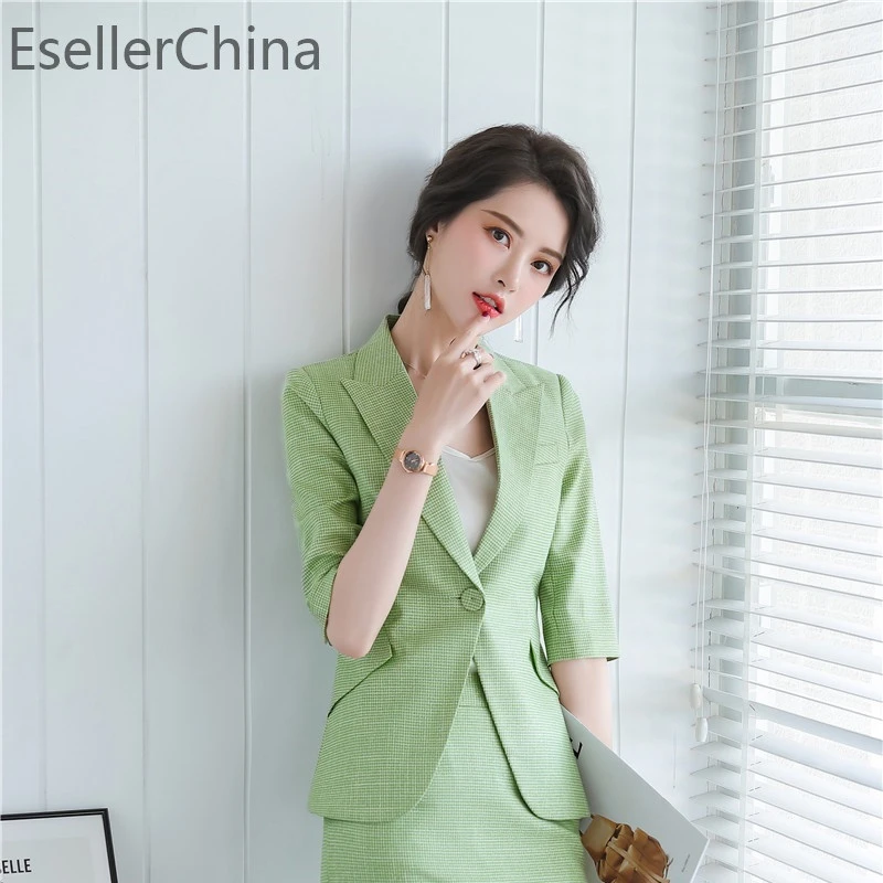 2020 New Styles Half Sleeve Formal Blazers and Jackets Coat Spring Summer OL Styles Women Business Work Wear Outwear Blaser Tops
2020 New Styles Half Sleeve Formal Blazers and Jackets Coat Spring Summer OL Styles Women Business Work Wear Outwear Blaser Tops