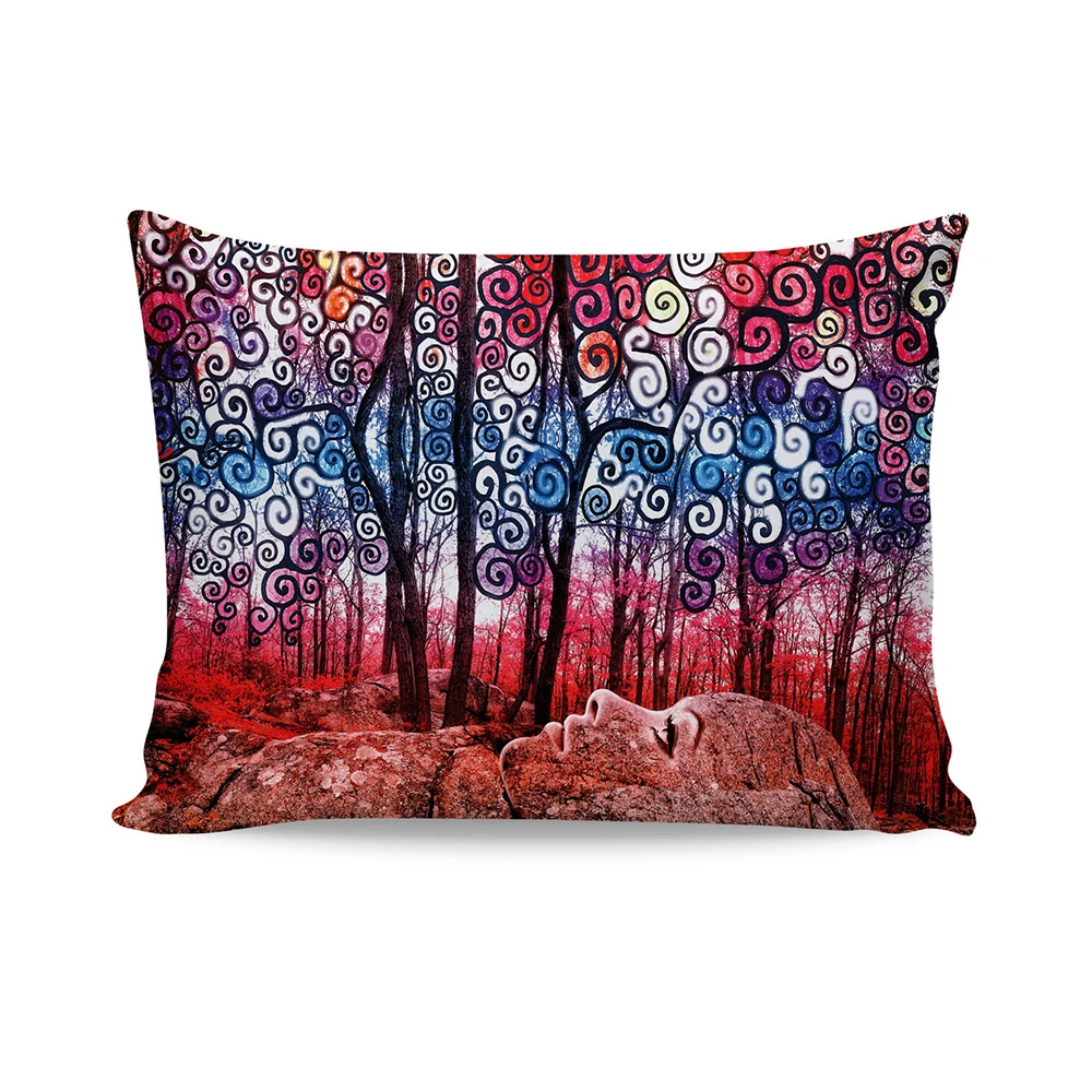 Scribble Forest 3d printed Pillow Case Polyester Decorative Pillowcases Throw Pillow Cover
Scribble Forest 3d printed Pillow Case Polyester Decorative Pillowcases Throw Pillow Cover