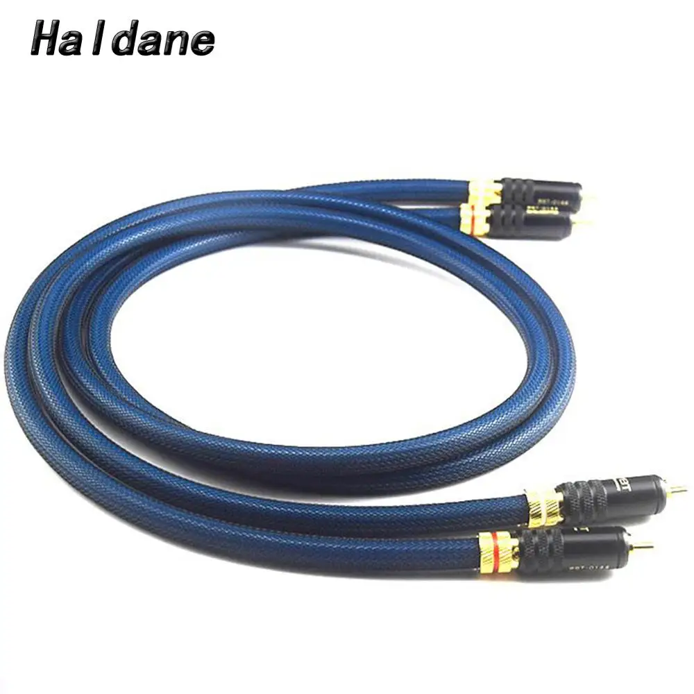 Haldane Pair HIFI G3 SQ-48B 5N OFC Pure Copper Silver Plated RCA interconnet Cable CD Amplifier WBT-0144 RCA Audio Cable
Haldane Pair HIFI G3 SQ-48B 5N OFC Pure Copper Silver Plated RCA interconnet Cable CD Amplifier WBT-0144 RCA Audio Cable