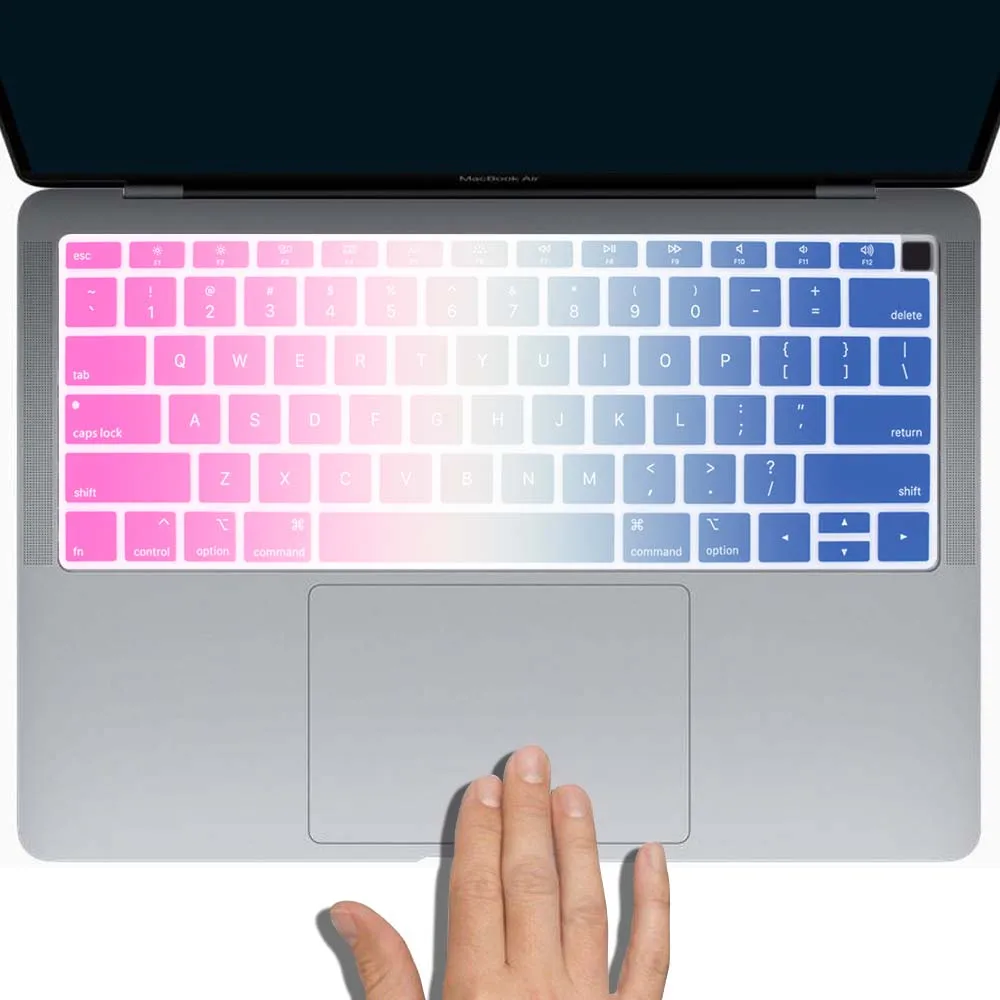 Apple Macbook 2018 New Air 13"(A1932) Laptop - Silicone Soft Waterproof US Layout Keyboard Protective Cover Skin
Apple Macbook 2018 New Air 13"(A1932) Laptop - Silicone Soft Waterproof US Layout Keyboard Protective Cover Skin
