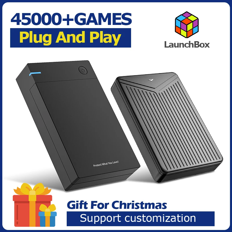 Launchbox Hard Drive Built-in 45000 Retro Games For PSP/PS3/PS2/PS1/Game Cube/X BOX Portable HDD For Windows PC Gift For Kids
Launchbox Hard Drive Built-in 45000 Retro Games For PSP/PS3/PS2/PS1/Game Cube/X BOX Portable HDD For Windows PC Gift For Kids