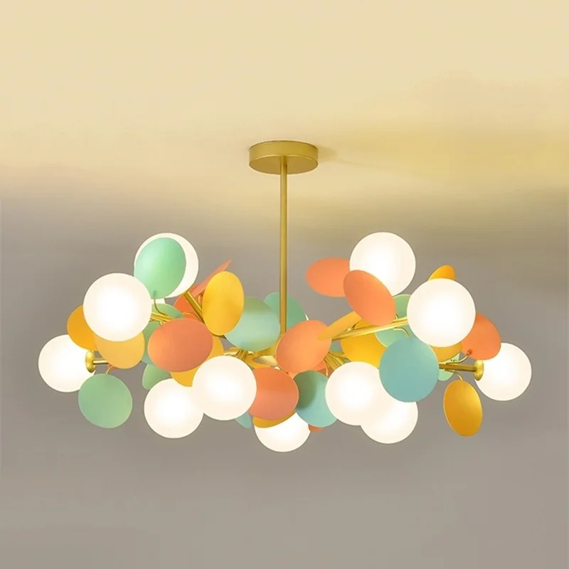 Nordic Chandelier Lighting Living Room Hanglamp Children Room Ball Colour Nordic Lighting Kitchen Luminaire Home Decor Indoor
Nordic Chandelier Lighting Living Room Hanglamp Children Room Ball Colour Nordic Lighting Kitchen Luminaire Home Decor Indoor
