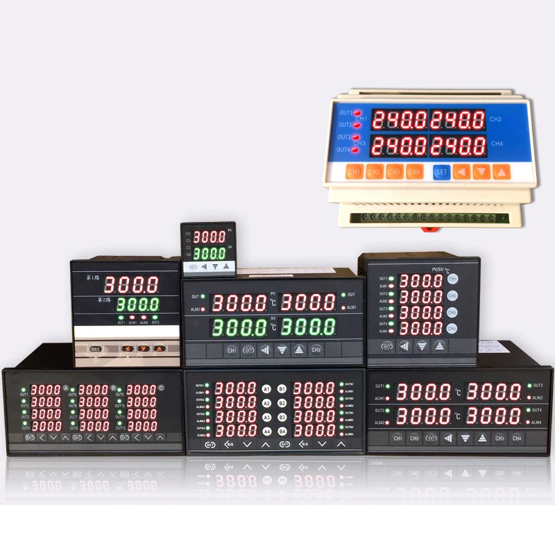 2 channels, 4 channels, 8 channels, 12 channels thermostat with RS485 multifunction multi channels temperature controller
2 channels, 4 channels, 8 channels, 12 channels thermostat with RS485 multifunction multi channels temperature controller