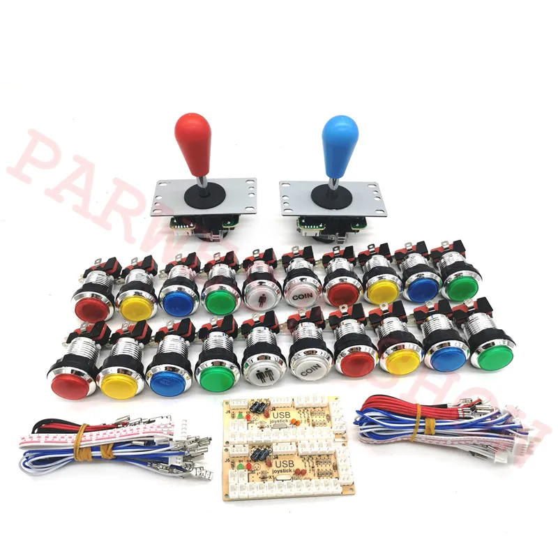 Ноль задержки USB энкодер DIY kit для 5 в светодиодный хромированный кнопочный SANWA 5Pin джойстик 1 и 2 плеер Монета Кнопка для ПК/Raspberry Pi
Ноль задержки USB энкодер DIY kit для 5 в светодиодный хромированный кнопочный SANWA 5Pin джойстик 1 и 2 плеер Монета Кнопка для ПК/Raspberry Pi