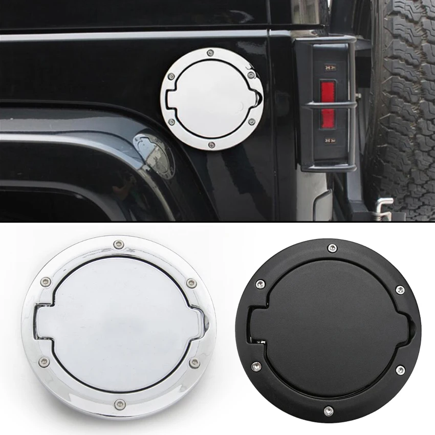 For Jeep Wrangler JK 2007-2017 Fuel Tank Cover Car Oil Tank Cap Cover Chrome Black Styling Accessories
For Jeep Wrangler JK 2007-2017 Fuel Tank Cover Car Oil Tank Cap Cover Chrome Black Styling Accessories
