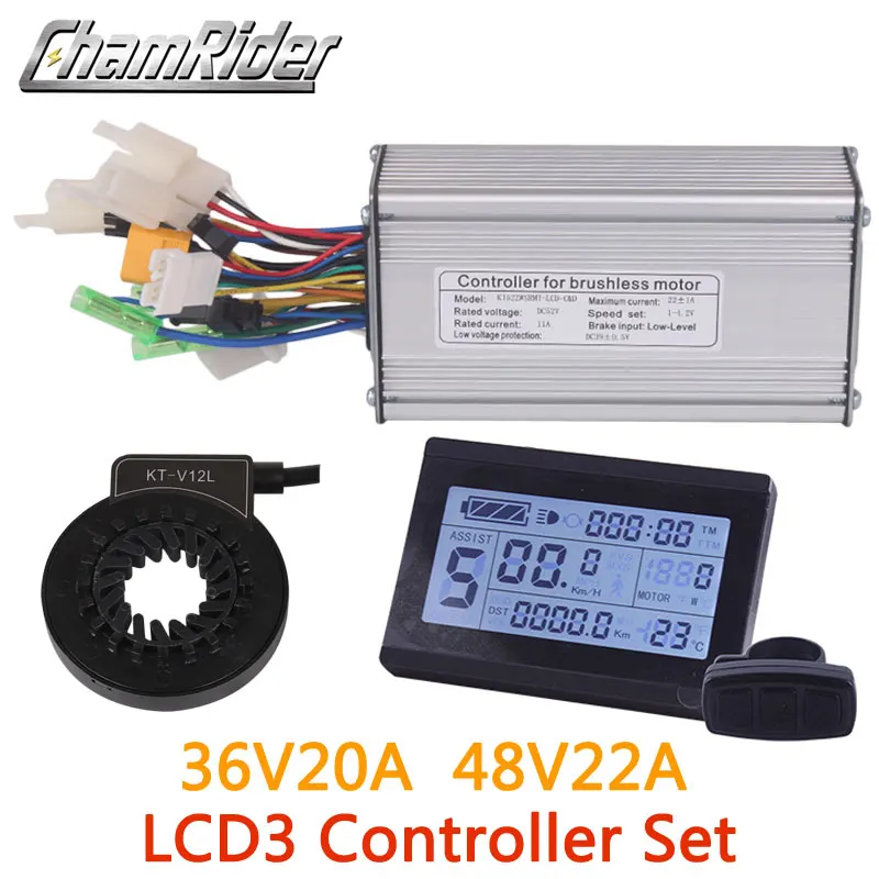 LCD3 Display Meter PAS Set, E-Bike Conversion Kit, Dual Mode, Hall Sensor and Hall Sensor, 36V, 48V, 500W
LCD3 Display Meter PAS Set, E-Bike Conversion Kit, Dual Mode, Hall Sensor and Hall Sensor, 36V, 48V, 500W