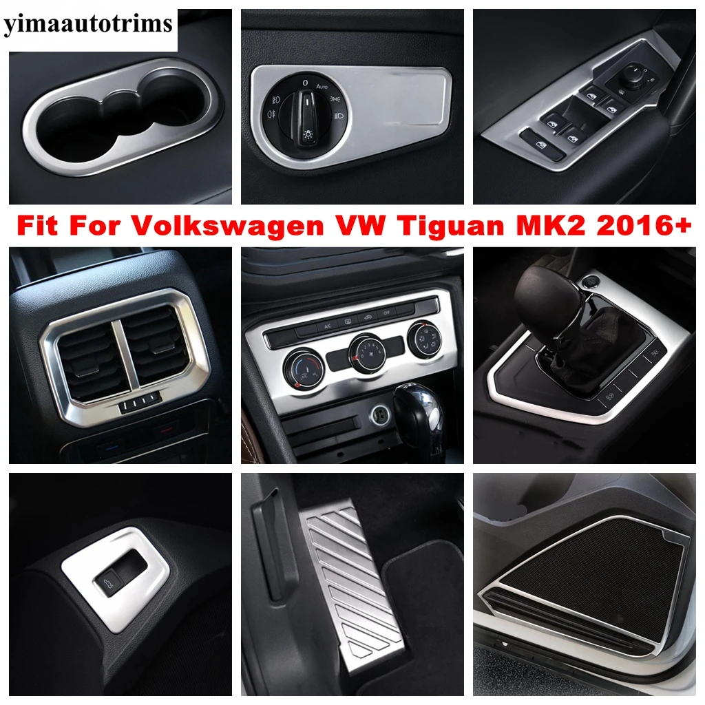 Handle Bowl Speaker Water Cup Holder Cover Trim Stainless Steel Interior For Volkswagen VW Tiguan MK2 2016 - 2023 Accessories
Handle Bowl Speaker Water Cup Holder Cover Trim Stainless Steel Interior For Volkswagen VW Tiguan MK2 2016 - 2023 Accessories
