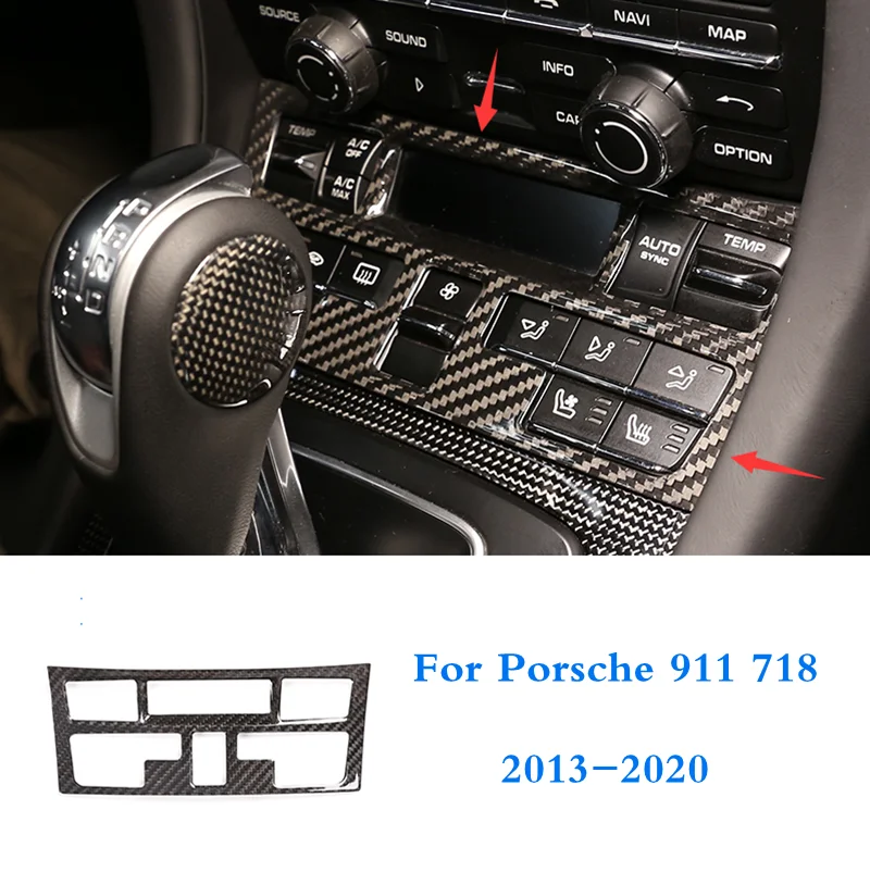 Carbon fiber Air Condition Button Panel Cover Trim For Porsche 911 718 2013-2020
Carbon fiber Air Condition Button Panel Cover Trim For Porsche 911 718 2013-2020