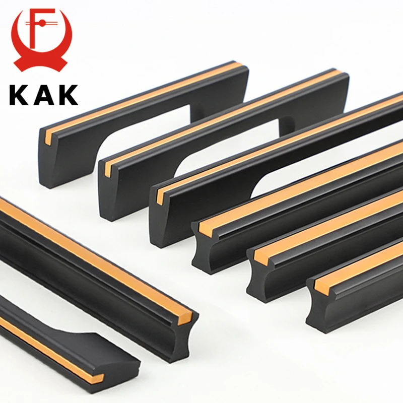 KAK Black Gold Hidden Cabinet Handles Aluminum Alloy Kitchen Cupboard Pulls Drawer Knobs 1000mm Long Furniture Handle Hardware
KAK Black Gold Hidden Cabinet Handles Aluminum Alloy Kitchen Cupboard Pulls Drawer Knobs 1000mm Long Furniture Handle Hardware
