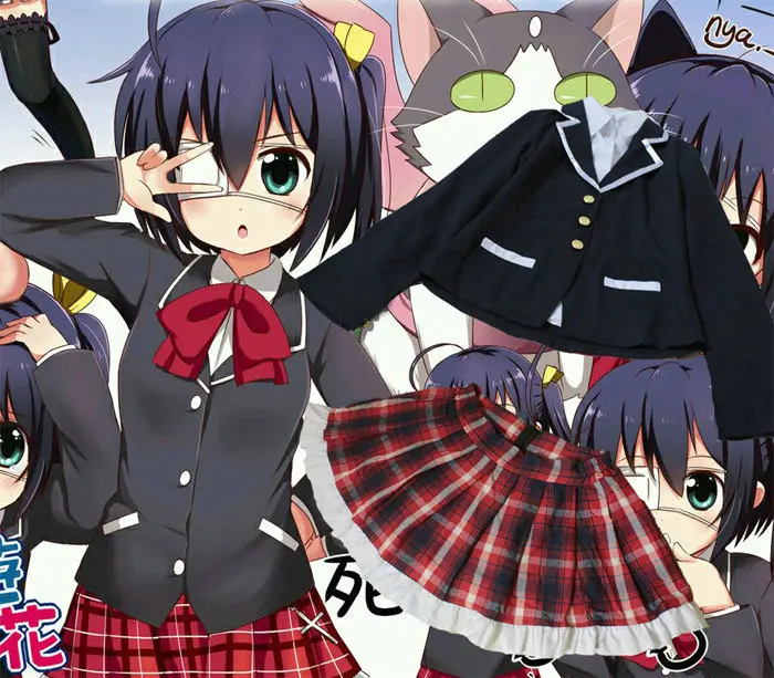Chunibyo demo Koi ga Shitai! Rikka Takanashi Школьная форма Косплей Костюм Хэллоуин
Chunibyo demo Koi ga Shitai! Rikka Takanashi Школьная форма Косплей Костюм Хэллоуин