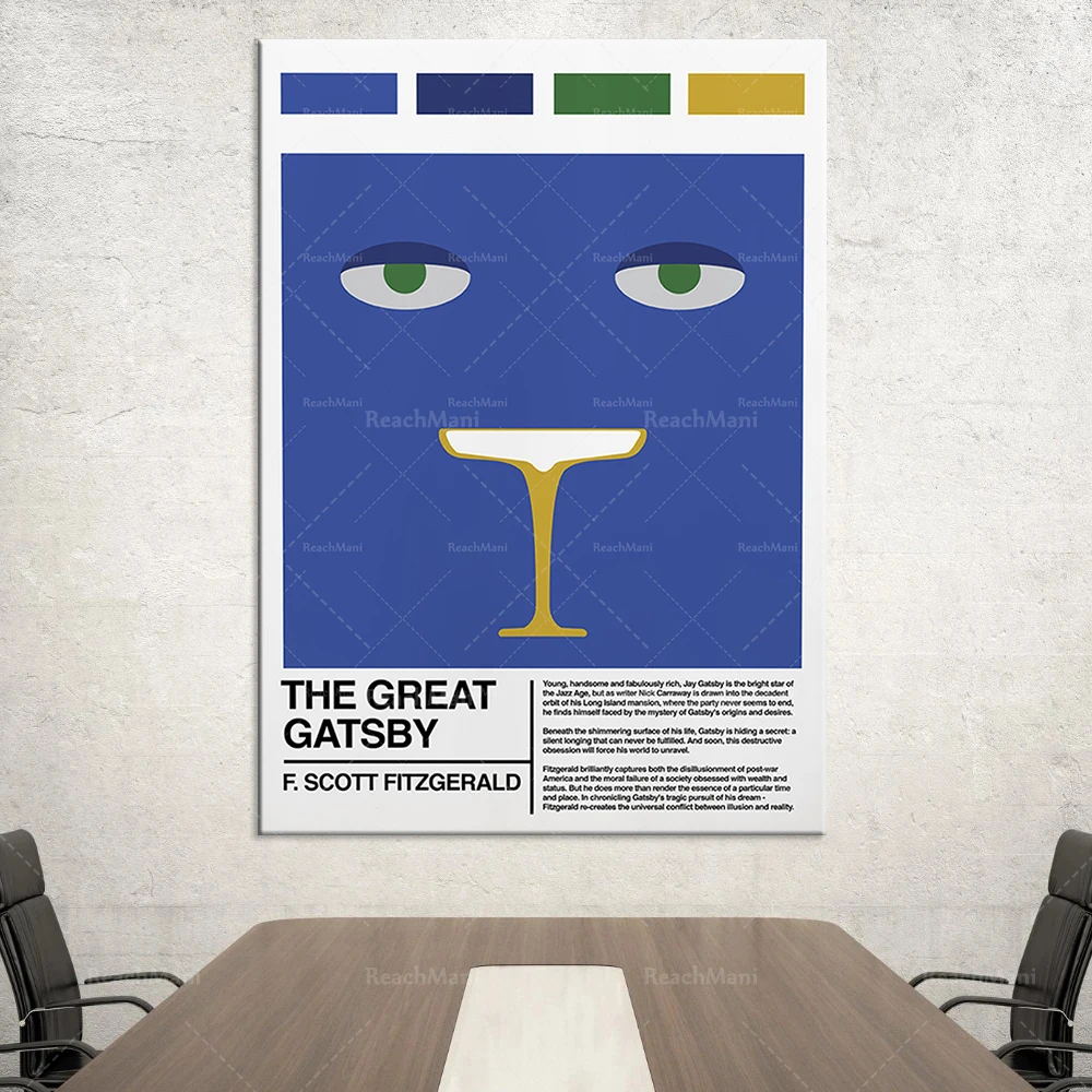 The Great Gatsby Book Art Printing | A Literary Gift for Book Friends | The Smallest Book Poster
The Great Gatsby Book Art Printing | A Literary Gift for Book Friends | The Smallest Book Poster