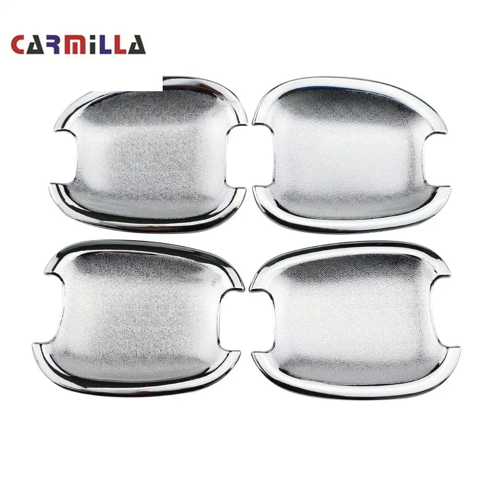 Carmilla Car Chrome Outer Door Handle Protection Bowl Cover Trim Stickers for Chevrolet Trax 2014 2015 2016 2017 Accessories
Carmilla Car Chrome Outer Door Handle Protection Bowl Cover Trim Stickers for Chevrolet Trax 2014 2015 2016 2017 Accessories