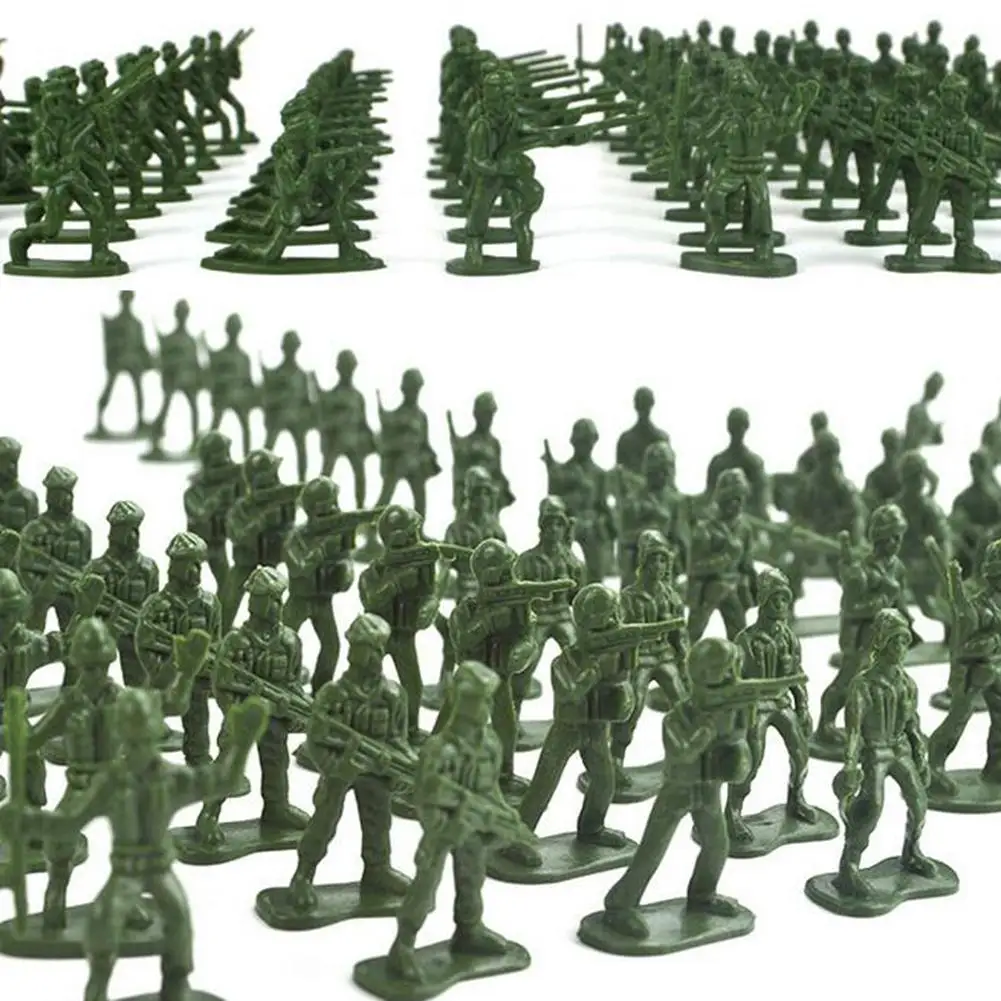 100Pcs Mini Classic Soldiers Figures Models Playset Desk Decor Kids Toy Gift Perfect gift for for your little kids
100Pcs Mini Classic Soldiers Figures Models Playset Desk Decor Kids Toy Gift Perfect gift for for your little kids