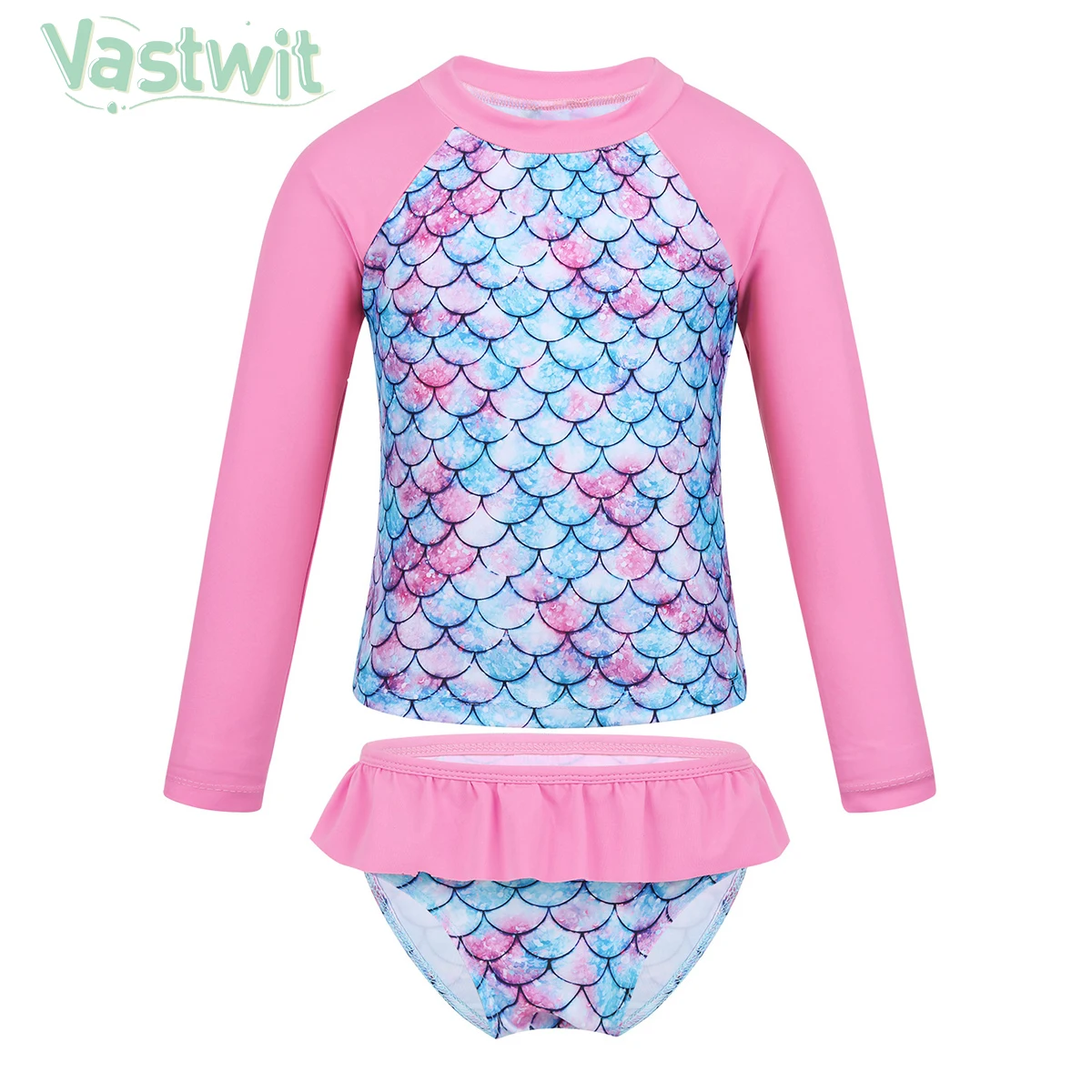 Mermaid Swimsuit Set 2022 Girls Two Pieces Swimwear Sun Protection Rash Guard Set Kids Beachwear Long Sleeve Shirt Shorts Set
Mermaid Swimsuit Set 2022 Girls Two Pieces Swimwear Sun Protection Rash Guard Set Kids Beachwear Long Sleeve Shirt Shorts Set