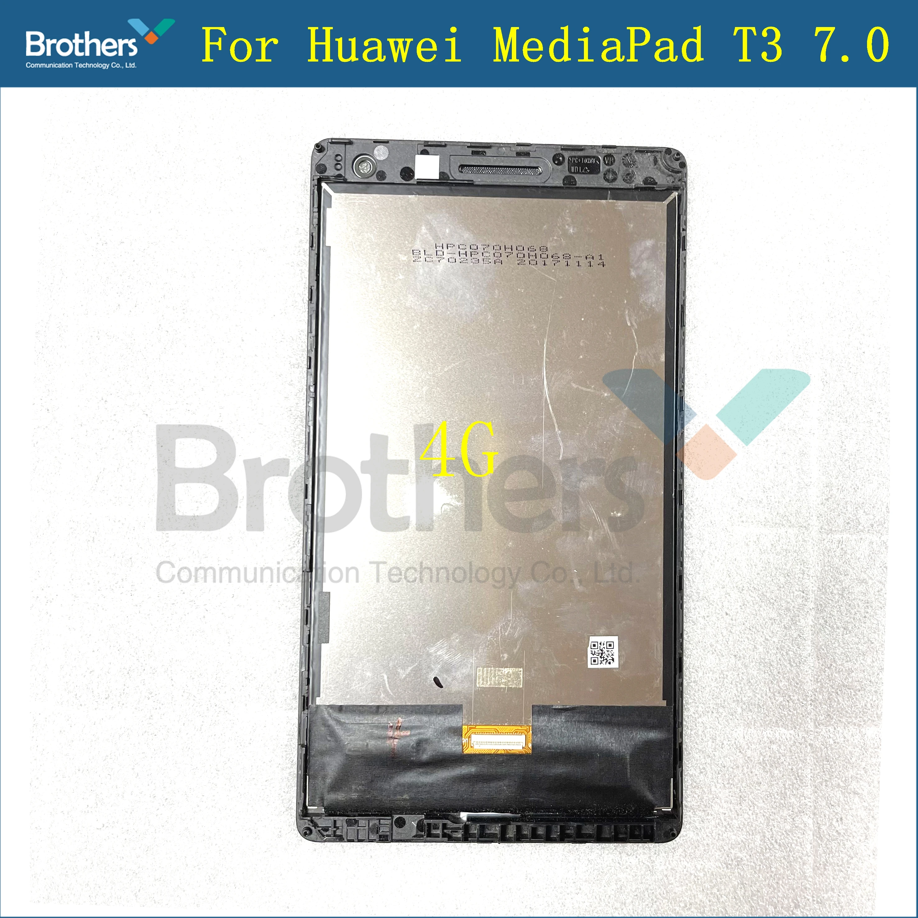 7.0” Original LCD For Huawei Mediapad T3 7.0 4G BG2-W09 BG2-U01 BG2-U03 LCD Display Touch Screen Digitizer Assembly With Frame
7.0” Original LCD For Huawei Mediapad T3 7.0 4G BG2-W09 BG2-U01 BG2-U03 LCD Display Touch Screen Digitizer Assembly With Frame