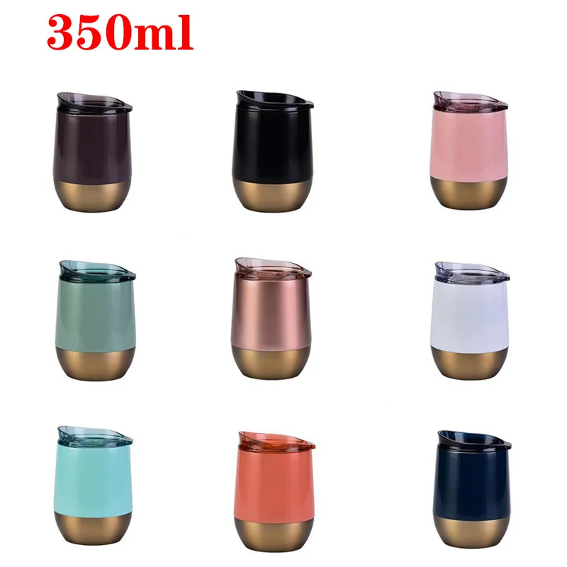 350ml Wine Glass Beer Coffee Mug Stainless Steel Egg Shape Cup Insulated Drinkware Water Bottle Christmas Party Gift
350ml Wine Glass Beer Coffee Mug Stainless Steel Egg Shape Cup Insulated Drinkware Water Bottle Christmas Party Gift