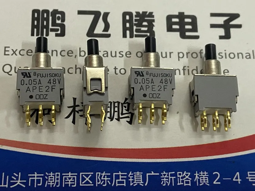 1PCS Japan FUJISOKU vertical 6-pin reset jog switch APE2F-2M-10 power button button 0.05A
1PCS Japan FUJISOKU vertical 6-pin reset jog switch APE2F-2M-10 power button button 0.05A