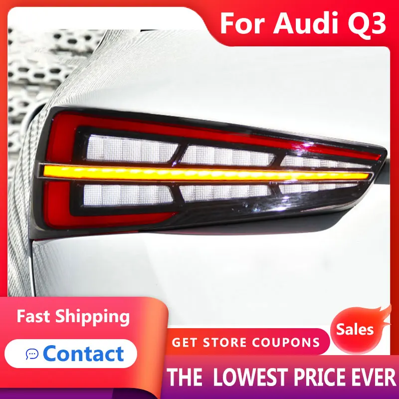 For Car Audi Q3 2013-2019 update New Q3 Tail Lights Led Fog Lights DRL Day Running Light Tuning Car Accessories
For Car Audi Q3 2013-2019 update New Q3 Tail Lights Led Fog Lights DRL Day Running Light Tuning Car Accessories