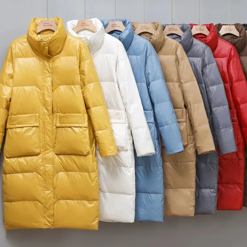Down jacket women mid-length 2022 winter new style stand-up collar fashion 90% white duck down thicken warmth Parker jacket A783
Down jacket women mid-length 2022 winter new style stand-up collar fashion 90% white duck down thicken warmth Parker jacket A783