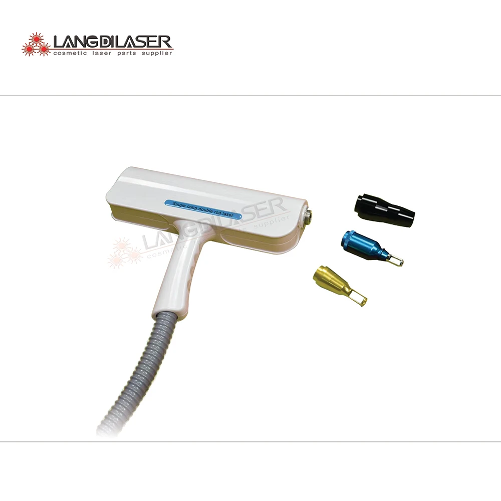 1064nm/532nm/1320nm nd:yag laser handpiece install single lamp+double YAG laser rod , largest energy 1.5J@1064nm in one pulse
1064nm/532nm/1320nm nd:yag laser handpiece install single lamp+double YAG laser rod , largest energy 1.5J@1064nm in one pulse