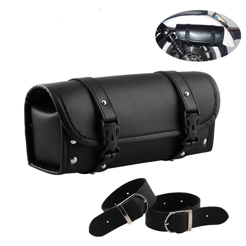 Motorcycle Fork Bag Handlebar Bag Sissy Bar Tool Bag for Yamaha Honda Sportster Softail Kawasaki Suzuki Ducati KTM Roll Tool Bag
Motorcycle Fork Bag Handlebar Bag Sissy Bar Tool Bag for Yamaha Honda Sportster Softail Kawasaki Suzuki Ducati KTM Roll Tool Bag