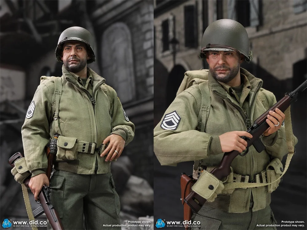 1/6th DID A80150 WWII Series US Army Ranger Sergeant Mike Levat Battle War Full Set Figures For Fans Collection Gift
1/6th DID A80150 WWII Series US Army Ranger Sergeant Mike Levat Battle War Full Set Figures For Fans Collection Gift