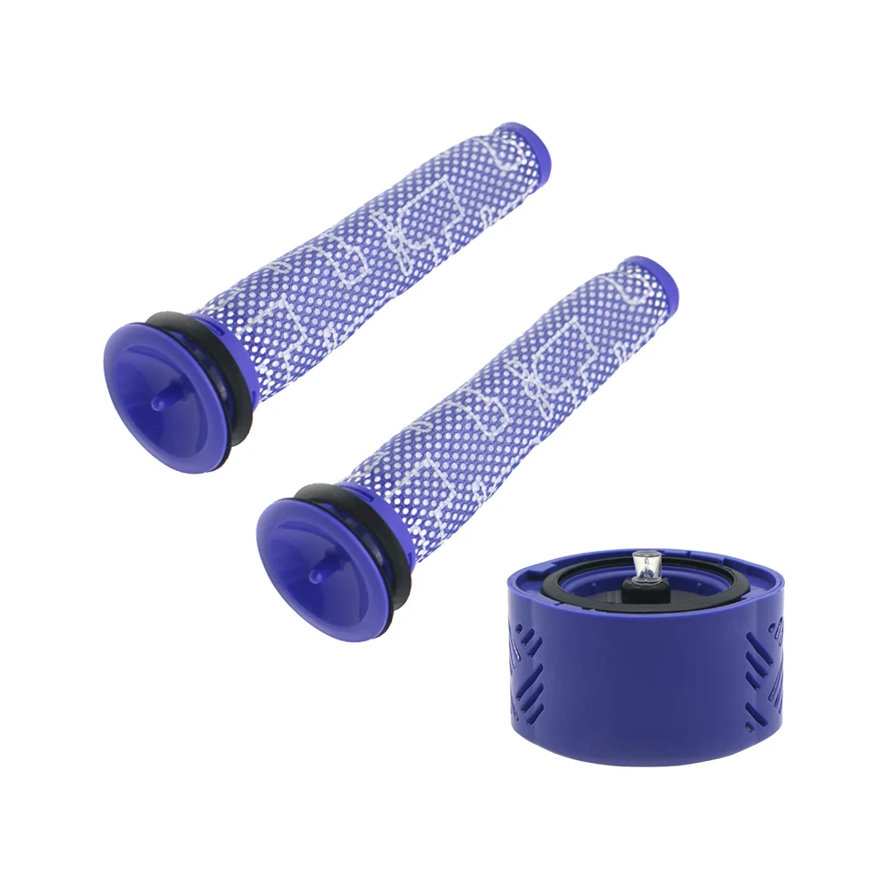 3pcs/Set Pre & Post-Motor HEPA Filter Kit for Dyson V6 DC59 Vacuum Cleaner Parts Fit Part DY-96674101 & DY-96566101
3pcs/Set Pre & Post-Motor HEPA Filter Kit for Dyson V6 DC59 Vacuum Cleaner Parts Fit Part DY-96674101 & DY-96566101