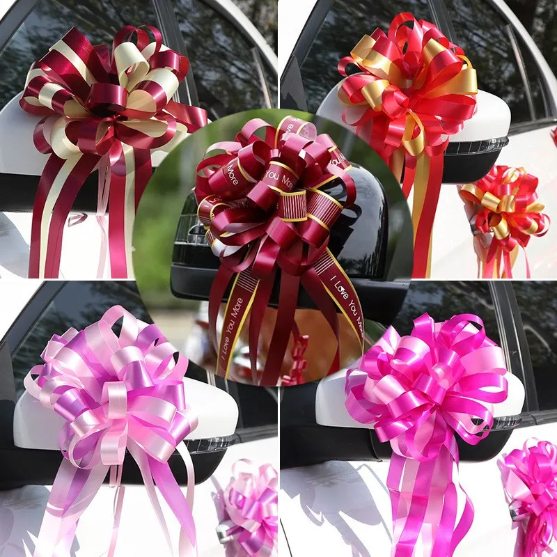 Pull Flower Ribbons 5pcs DIY wedding car decoration flowe Birthday Party Gift Packing Decor Pull Bow Ribbons Home Baby Shower
Pull Flower Ribbons 5pcs DIY wedding car decoration flowe Birthday Party Gift Packing Decor Pull Bow Ribbons Home Baby Shower