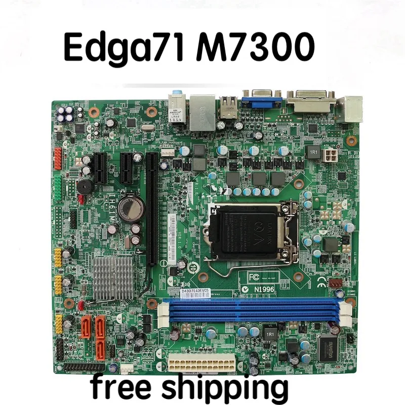 Материнская плата IH61M для Lenovo ThinkCentre Edga71 M7300, 100% протестированная, полностью работает
Материнская плата IH61M для Lenovo ThinkCentre Edga71 M7300, 100% протестированная, полностью работает