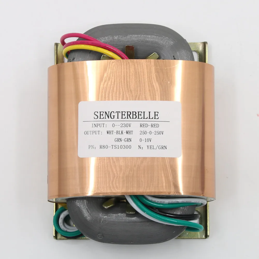 R80-TS10300 Hi-Fi предусилитель выход питания: 250 в * 2 + 10 в R Core высококачественный трансформатор
R80-TS10300 Hi-Fi предусилитель выход питания: 250 в * 2 + 10 в R Core высококачественный трансформатор