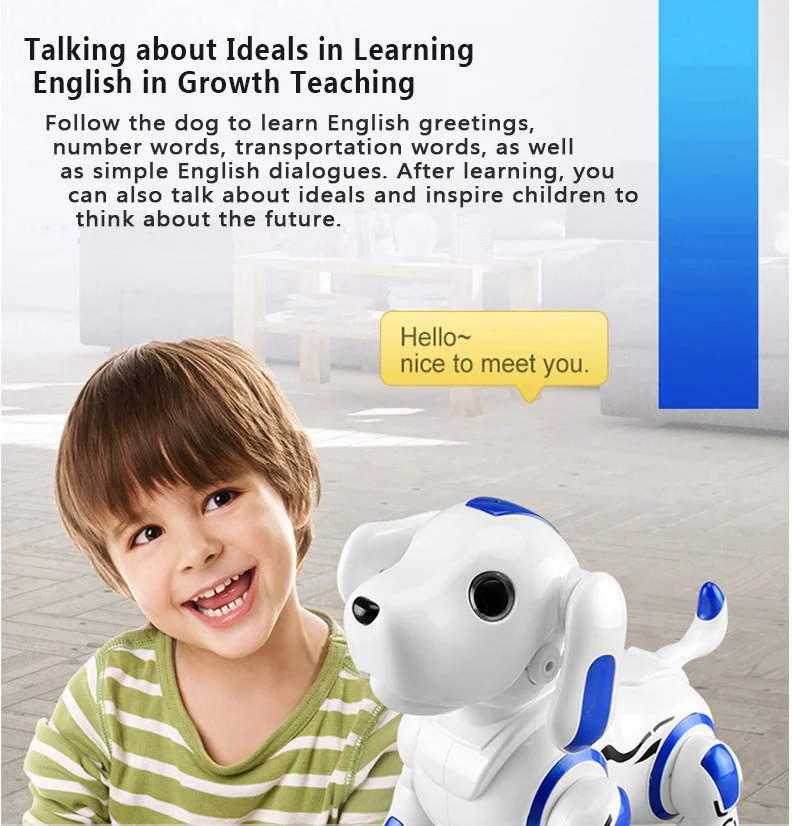 intelligent remote control machine dog Locke second generation touch sensing / remote control programming puzzle remote control
intelligent remote control machine dog Locke second generation touch sensing / remote control programming puzzle remote control