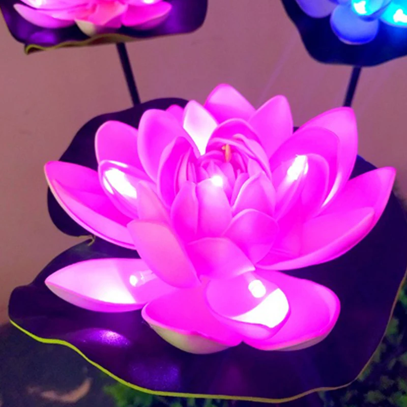 Led Solar Lotus Light Control Outdoor Waterproof Light Shining Lotus Flower Light Solar Lamp For Garden Villa Outdoor Decoration
Led Solar Lotus Light Control Outdoor Waterproof Light Shining Lotus Flower Light Solar Lamp For Garden Villa Outdoor Decoration