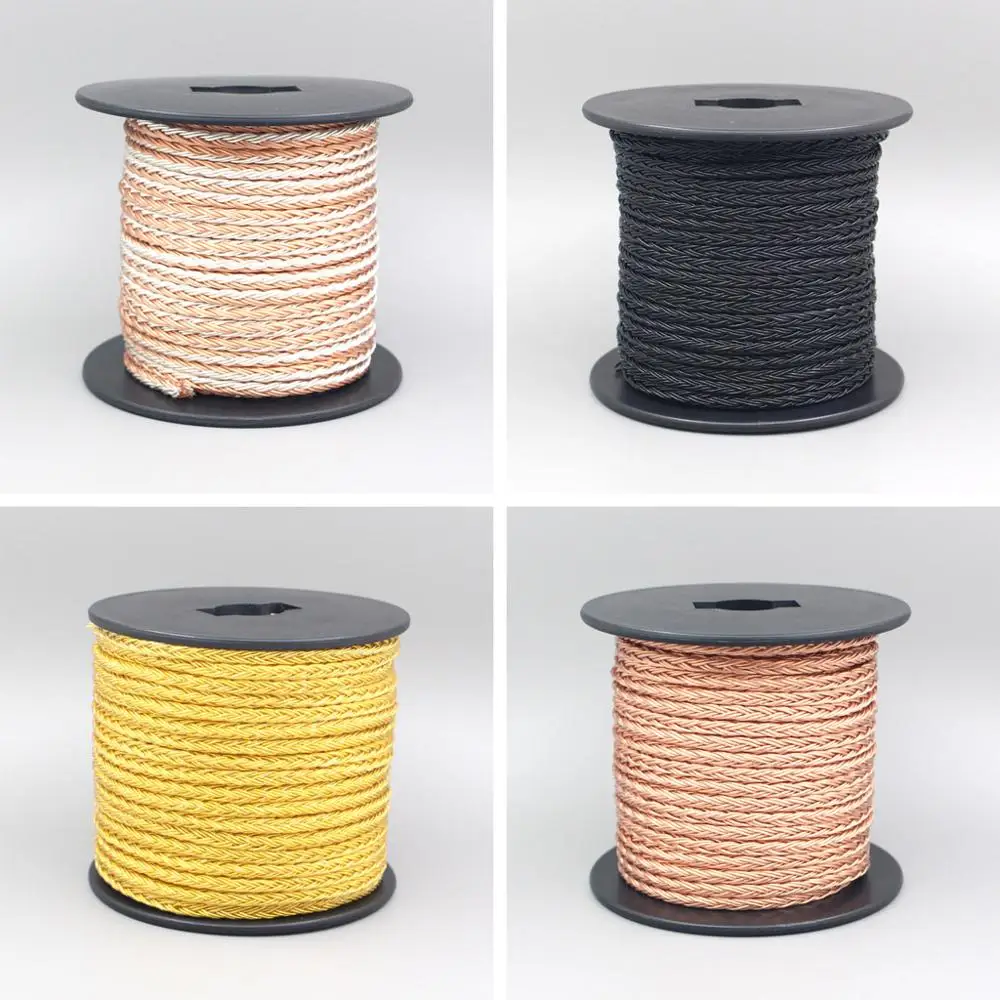 100m 16 Core OCC Silver Plated Semi-finished Earphone headphone Bulk Wire Cable For DIY Repair Custom
100m 16 Core OCC Silver Plated Semi-finished Earphone headphone Bulk Wire Cable For DIY Repair Custom