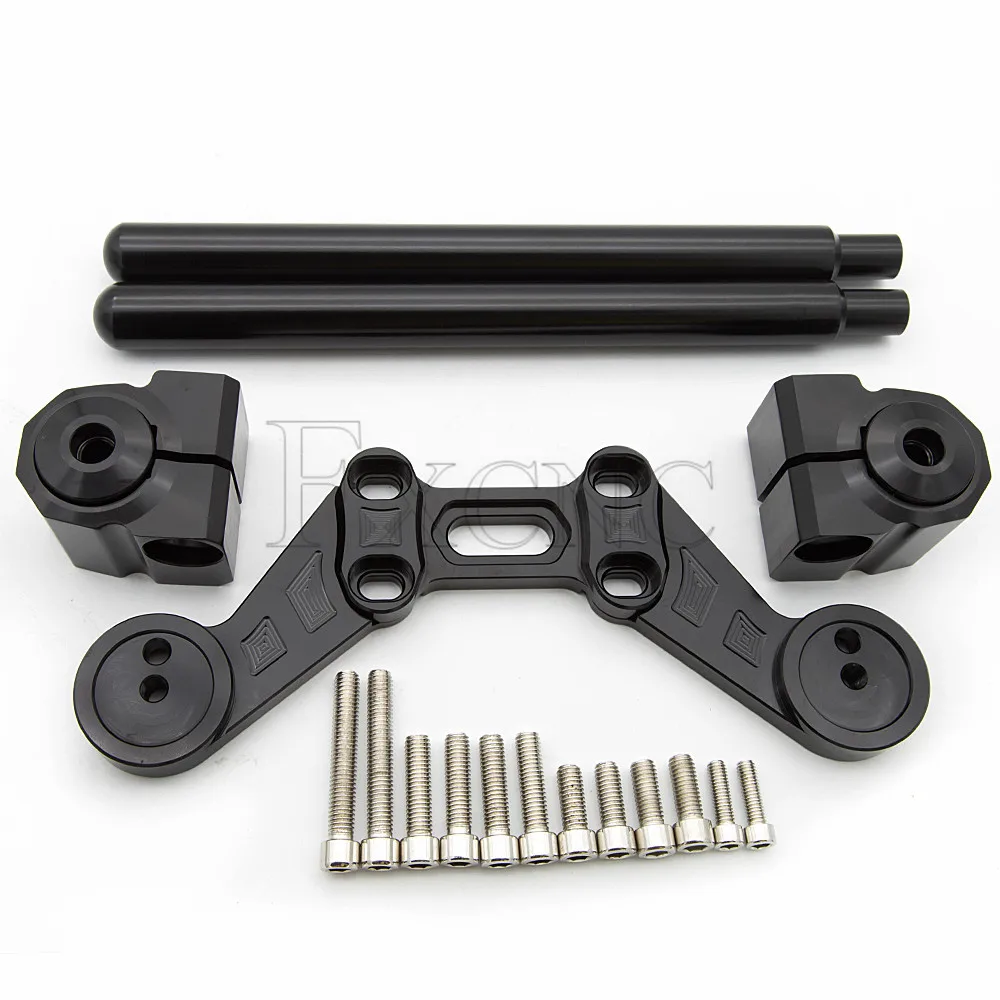 Universal Motorcycle Clip on Handlear Handle Bar Clipon Fork 75mm Fat Bar Clamp Complete Set
Universal Motorcycle Clip on Handlear Handle Bar Clipon Fork 75mm Fat Bar Clamp Complete Set