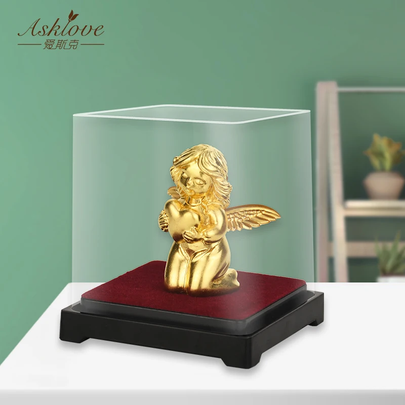Love Angel Figurine Gold Foil Decorative Ornament Living Room Decoration Angel Statue Resin Statues Home Decor Handicrafts Gift
Love Angel Figurine Gold Foil Decorative Ornament Living Room Decoration Angel Statue Resin Statues Home Decor Handicrafts Gift