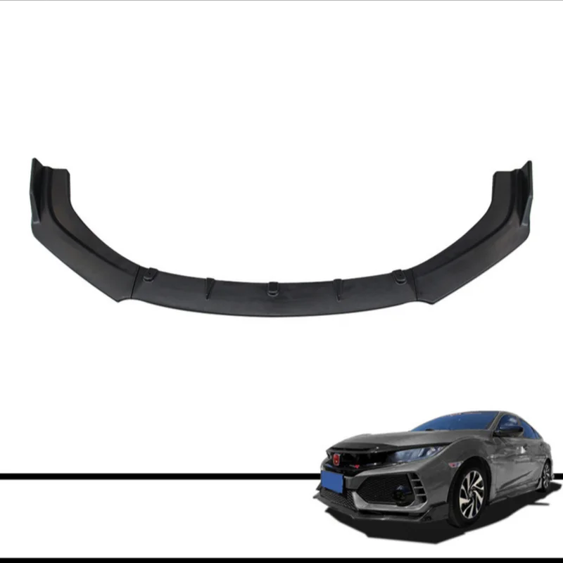 1Set Car Front Bumper Lip Kit Spoiler Splitter Glossy Guard Cover Trim For 2016-19 Honda Civic car decor accessories
1Set Car Front Bumper Lip Kit Spoiler Splitter Glossy Guard Cover Trim For 2016-19 Honda Civic car decor accessories