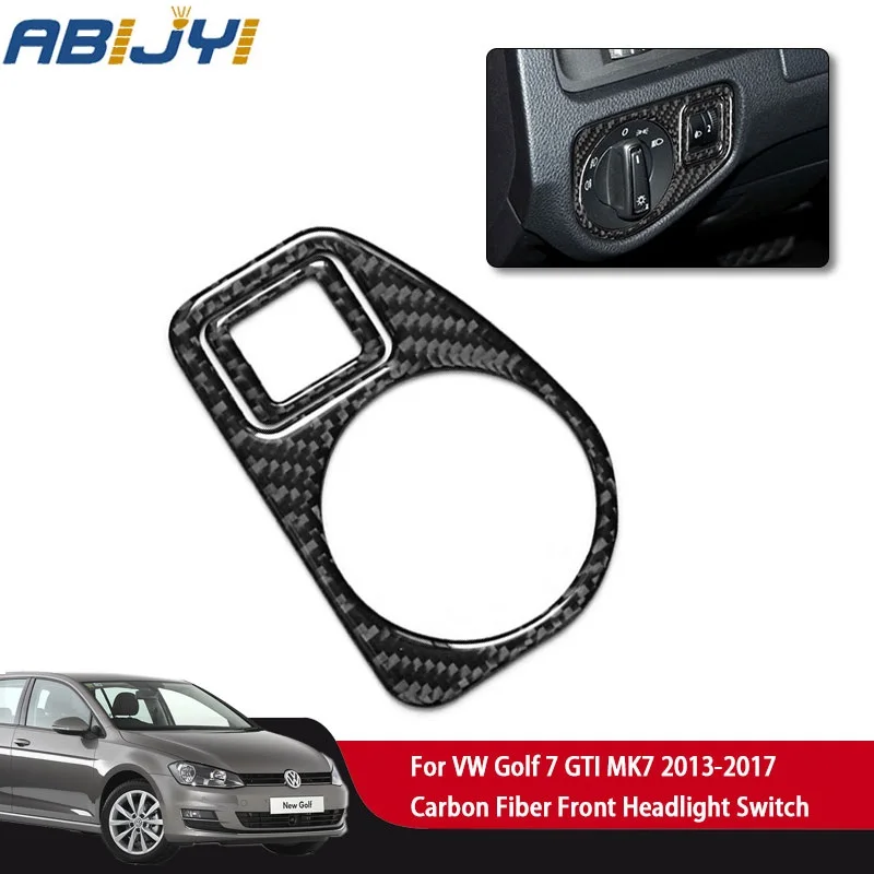 1 Set Car Styling Carbon Fiber Interior Front Headlight Switch Cover Stickers For Volkswagen VW Golf 7 GTI MK7 2013-2017
1 Set Car Styling Carbon Fiber Interior Front Headlight Switch Cover Stickers For Volkswagen VW Golf 7 GTI MK7 2013-2017