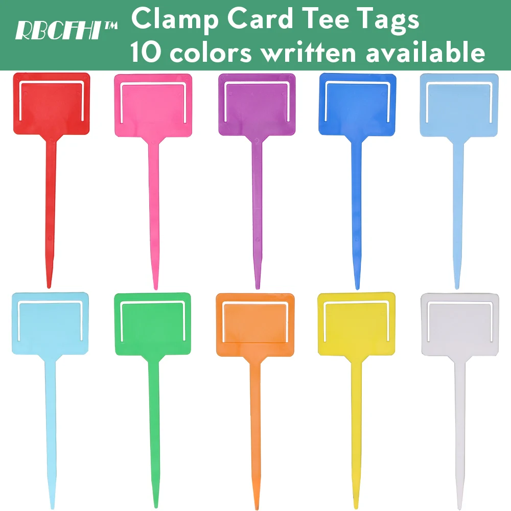 Colorful Plastic Plant Tags T Garden Label Waterproof Nursery Marker 18x6.3x0.2CM Red Pink Purple Blue Green Orange Yellow White
Colorful Plastic Plant Tags T Garden Label Waterproof Nursery Marker 18x6.3x0.2CM Red Pink Purple Blue Green Orange Yellow White